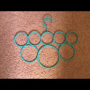 Teal Scarf Hanger